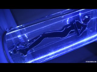 latex rubber catsuit