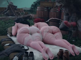 werewolf - cumshot test